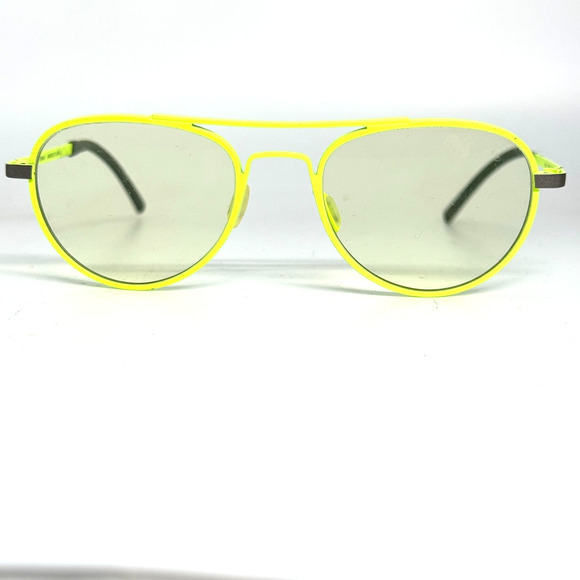 ORGREEN NIKI 1142 51-19 140 Eyeglasses Frames Full Rim Neon Green H19909 - Picture 1 of 7